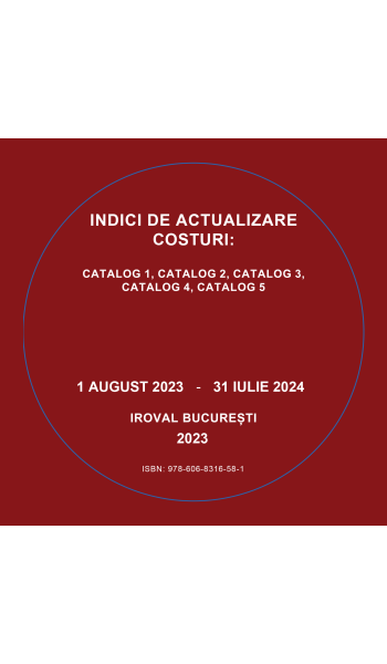 Indici de actualizare costuri pentru cataloagele editate de IROVAL, valabile pentru perioada 01.08.2023 la 31.07.2024 - Mini-CD